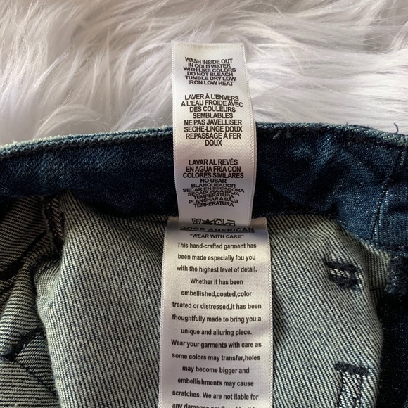 Good American denim cutoff shorts - Picture 5 of 13